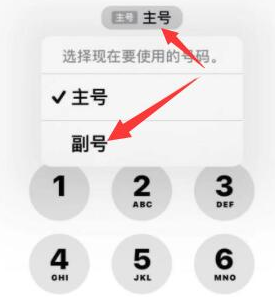 昆山苹果14维修店分享iPhone 14 Pro Max使用副卡打电话的方法 